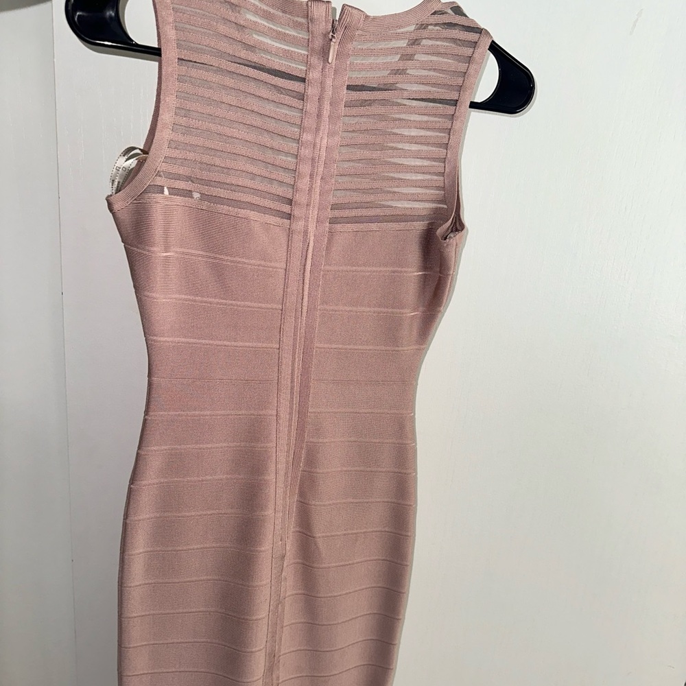 Herve Leger Ribbed Dress